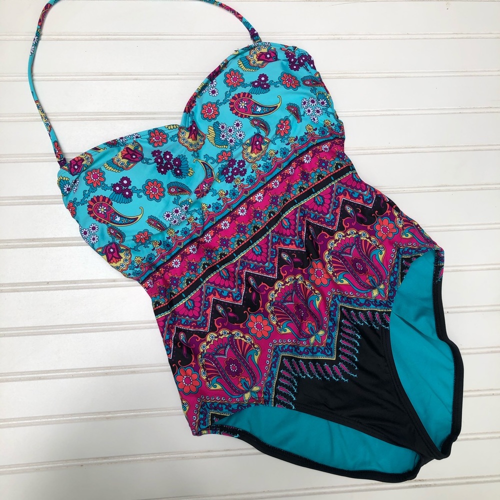 Apt 9 Tankini Top  Women’s Size L  B(2)